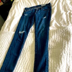 AG ripped jeans